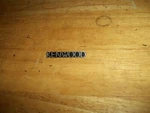 Kenwood VR-615 Av Surround Receiver Emblem/logo. Fixed Price $12.90.