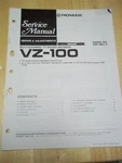 Pioneer Service Manual VZ-100 Ku Sound Decoder Original Repair. Fixed Price $13.98.