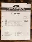 Jvc RX-662 Vbk Receiver Service Manual *original*. Fixed Price $19.97.