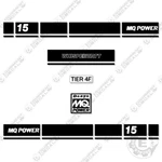 Fits Mq Power 15 Decal Kit Whisperwatt Generator - 7 Year Outdoor 3M Vinyl!. Fixed Price $149.95.