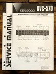Kenwood KVC-570 Av Controller Service Manual *original*. Fixed Price $19.97.