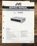 Jvc R-X400 Receiver Service Manual *original*. Fixed Price $24.97.