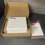 Pyle PLMRA402 Hydra Marine Amplifier - Upgraded Elite Series 400 Watt 4CH. Fixed Price $49.95.