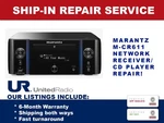 Repair Service For Marantz M-CR611 Network Receiver/cd Player. Fixed Price $250.00.