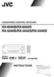 Jvc RX-5040B RX-5042S RX-5045B RX-6040B RX-6042S Receiver Owners Manual. Fixed Price $22.24.