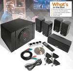 Pyle 5.1 Channel Home Theater Speaker System 300W Bluetooth Surround Sound Gift. Fixed Price $219.99.