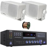 Pyle Dvd Home Audio Amplifier, 2X 3.5'' 200W 3-WAY Mini Box Speakers, 16G Wire. Fixed Price $315.99.