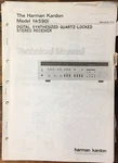 Harman Kardon HK590I HK-590I Receiver Service Manual *original*. Fixed Price $24.97.