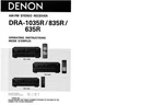 Denon DRA-835R Receiver Owners Manual. Fixed Price $22.24.