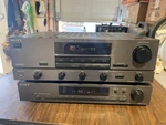 Sony TA-AV421 Integrated 220W Stereo Vintage Amplifier & ST-JX421 Tested Working. Fixed Price $40.00.