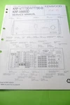 Service Manual For Kenwood KRF-V7773D, KRF-V9993D, Original. Fixed Price $18.75.