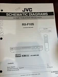 Jvc RX-F10S RXF10S Schematics (service Manual) **original**. Fixed Price $24.99.