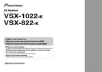 Pioneer VSX-1022-K Receiver Owners Manual. Fixed Price $22.24.