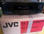 Jvc RX-5030VBK 180 Watts Digital Audio Video Stereo Receiver Likenew Box. Fixed Price $165.00.