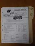 Sansui R-750AV Service Manual Original Repair Book Stereo. Fixed Price $19.98.