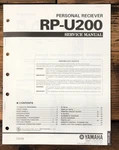Yamaha RP-U200 Personal Receiver Service Manual *original*. Fixed Price $19.97.