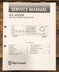 Sherwood RX-4030R Receiver Service Manual *original*. Fixed Price $24.97.