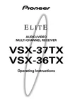 Pioneer VSX-37TX Receiver Owners Manual. Fixed Price $22.24.