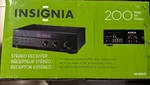 Insignia NS-R2001 200W Stereo Receiver Am/fm Tuner Black New Factory Sealed. Fixed Price $119.99.