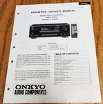 Onkyo A-SV620 Amplifier Service Manual Original. Fixed Price $9.50.