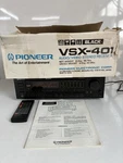 Vintage Pioneer VSX-401 Audio/video Stereo Receiver Tested Japan Made. Fixed Price $297.00.