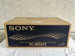 Sony TC-WE475 Dual Cassette Deck Tape Player Recorder New Open Box Mint Japan. Fixed Price $299.99.