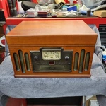 Vintage Style Crosley Am Fm Radio Record Cd Player Turntable Music Writer CR74. Fixed Price $99.99.