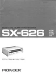 Pioneer SX-626 Receiver Owners Manual. Fixed Price $22.24.