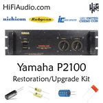 Yamaha P2100 Amplifier Restoration Recap Upgrade Kit Repair Filter Capacitor. Fixed Price $185.00.