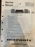 Marantz MR-2020 74-MR2020 F Kk Cd System Service Manual **original**. Fixed Price $29.99.