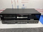 Vintage Sanyo Rd W686 Double Stereo Cassette Deck Parts Repair Untested. Fixed Price $49.00.