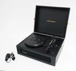 Crosley Voyager CR8017B-BK Bluetooth Turntable Black. Fixed Price $49.99.