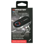 Monster Bluetooth Receiver For Car & Home, 3.5MM Aux, Mic, Voice Assistant. Fixed Price $13.99.
