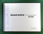 Marantz SR7005 Instruction Manual: 128 Pages & Protective Covers!. Fixed Price $25.20.