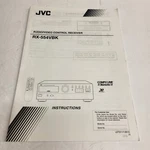 Jvc RX-554VBK Original 38-PAGE Instruction Manual. Great Condition!. Fixed Price $14.98.