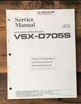 Pioneer VSX-D705S Receiver Service Manual *original*. Fixed Price $14.97.