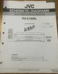 Jvc RX-E100SL Audio/ Video Control Receiver Original Schematic Diagrams. Fixed Price $14.94.