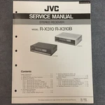 Jvc & R-X310B Service Manual Original W/schematics, Diagrams, Parts,etc. Fixed Price $14.97.