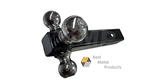 Tri-ball Hitch Mount Rec Towing Draw Bar Heavy Duty Hauling Trailer 120. Fixed Price $43.36.