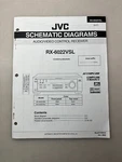 Jvc RX-6022VSL Original Schematic Diagrams Free Shipping. Fixed Price $14.00.