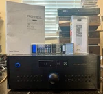 Rotel RSX-1550 100W Hdmi Receiver Bundle Remote, Instructions; Tested See Video. Fixed Price $345.00.