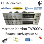 Harman Kardon TA7000X Tube Restoration Kit Service Recap Capacitor Fix Rebuild .. Fixed Price $165.00.