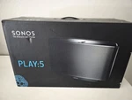 Sonos PLAY:5 Gen 1 Wireless Speaker Black Tested Works. Fixed Price $120.00.