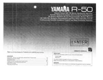 Yamaha R-50 Receiver Owners Manual. Fixed Price $22.24.