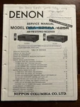 Denon Model DRA-625RA DRA-425R Am-fm Stereo Receiver Service Manual Original Oem. Fixed Price $19.99.