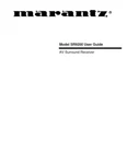 Marantz SR9200 Surround Receiver Owners Manual. Fixed Price $19.99.