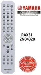 New Genuine Oem Yamaha RAX31 ZN04320 Audio Remote Control Fits R-N301BL. Fixed Price $18.88.