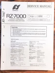 Sansui RZ-7000 Receiver Service Manual *original*. Fixed Price $24.97.
