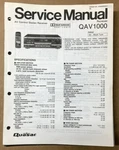 Quasar / Technics QAV1000 QAV-1000 Receiver Service Manual *original*. Fixed Price $19.97.