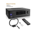 Pyle Hi-fi Bluetooth 1000W Amplifier Receiver 5.2 Channel W/rca,hdmi, Fm PT694BT. Fixed Price $159.99.